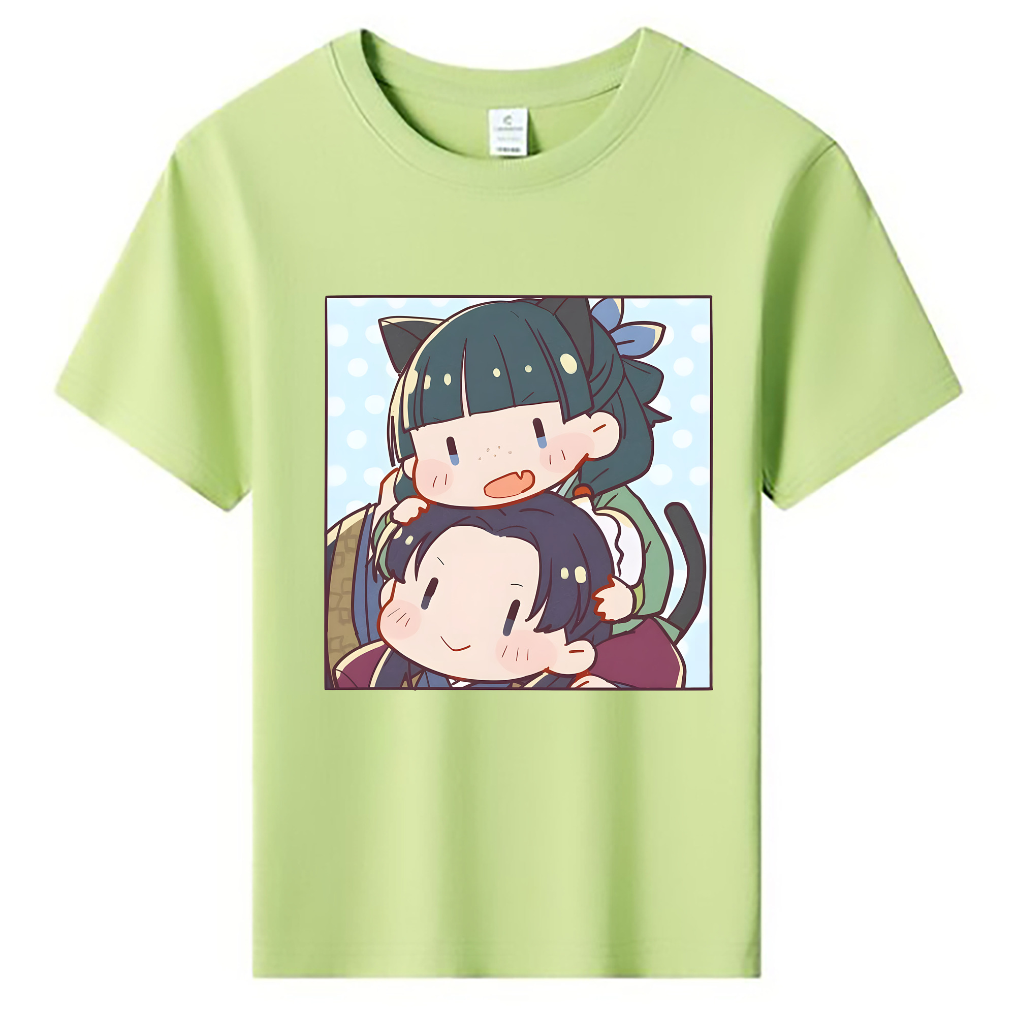 （画像用） 薬屋のひとりごと The Apothecary Diaries 綿100％キッズTシャツ（フロントプリント）